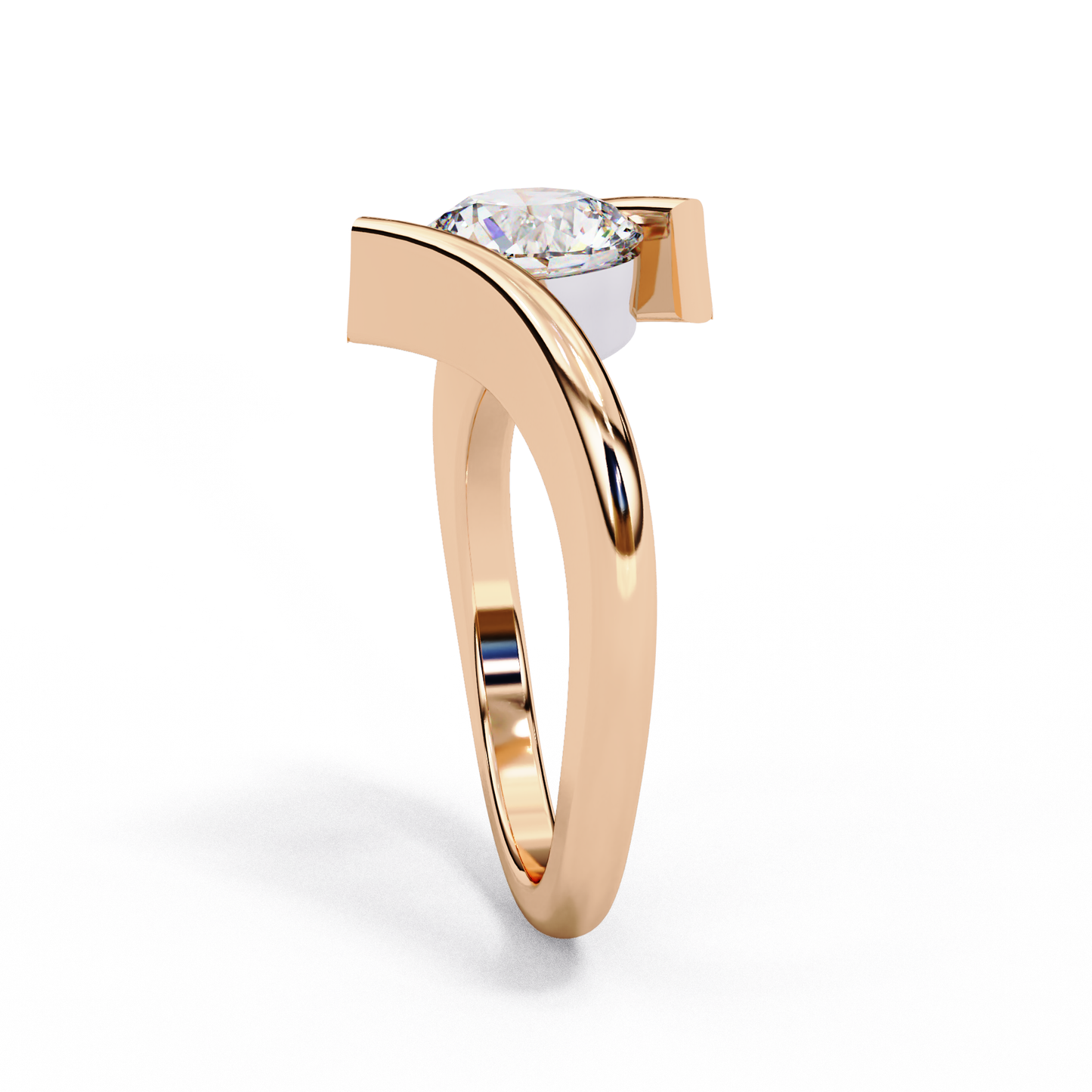 Serene Valoura Round Solitaire Ring
