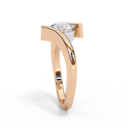 Serene Valoura Round Solitaire Ring