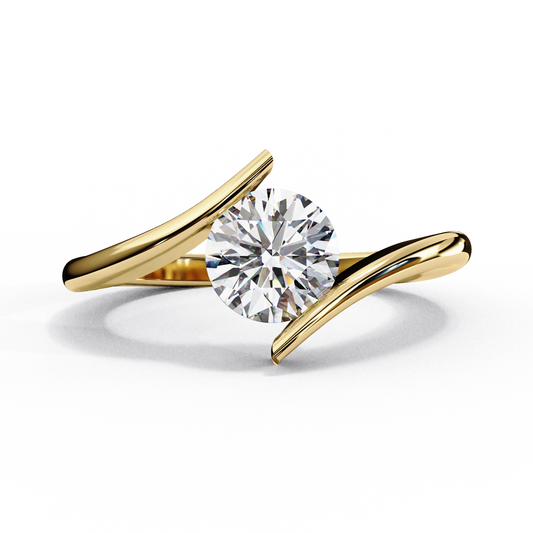Serene Valoura Round Solitaire Ring
