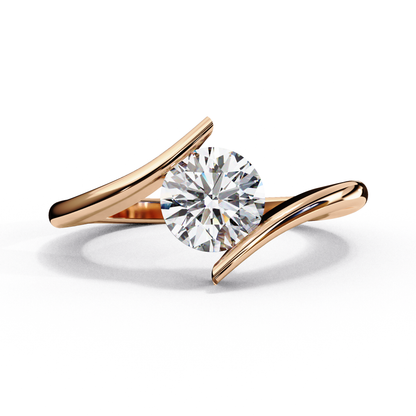 Serene Valoura Round Solitaire Ring
