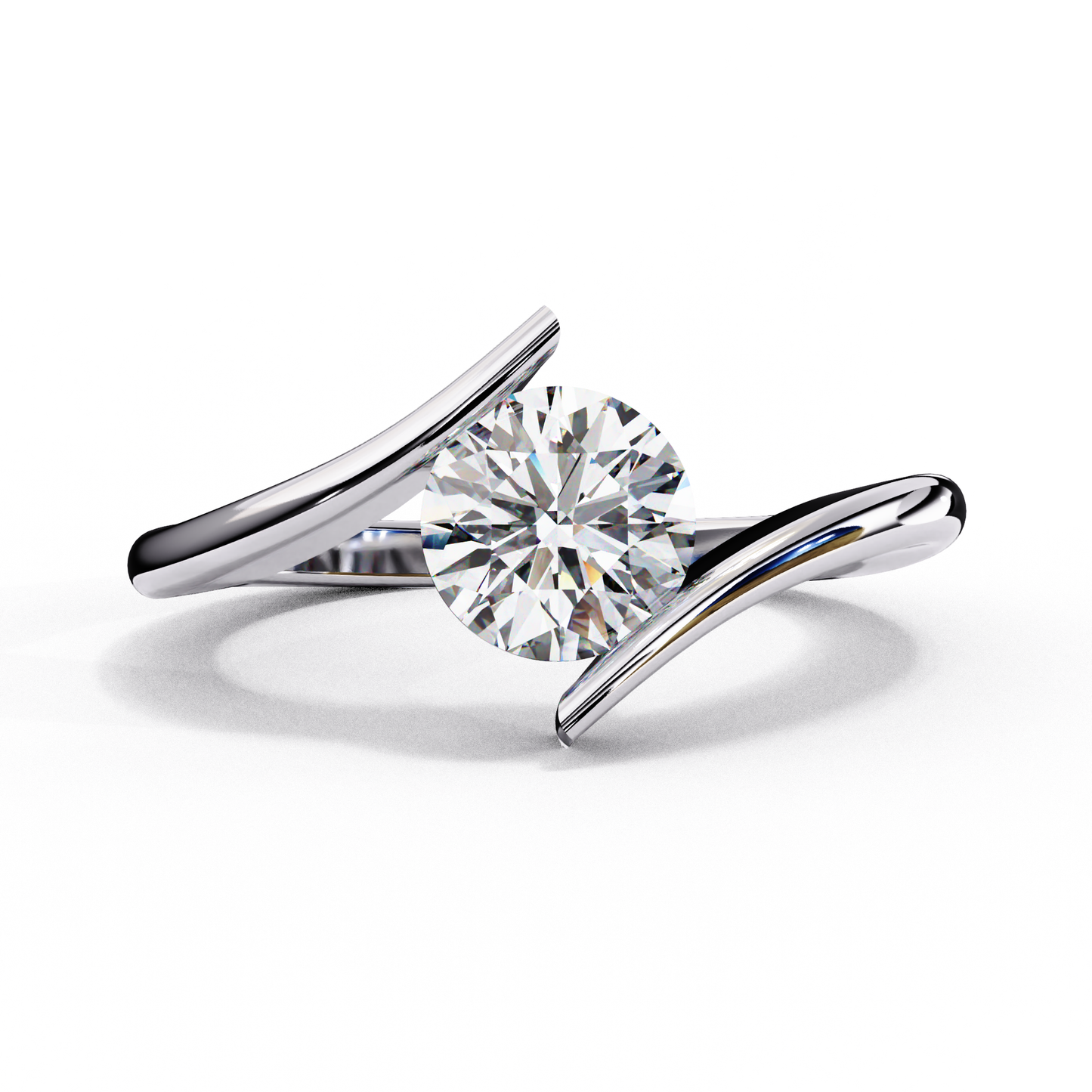 Serene Valoura Round Solitaire Ring