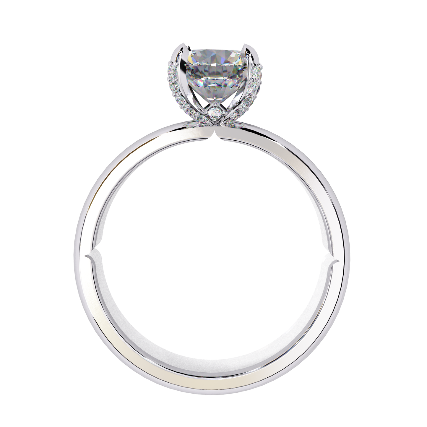 Bellaria Luno Round Solitaire Ring