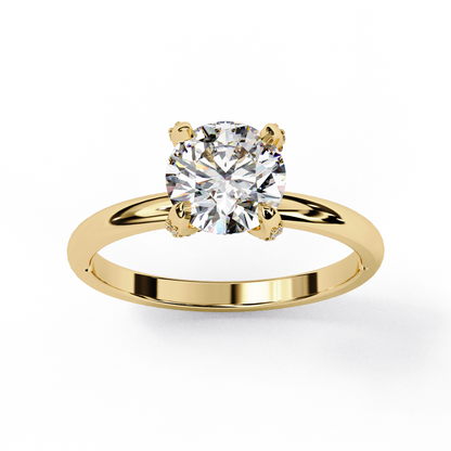 Bellaria Luno Round Solitaire Ring