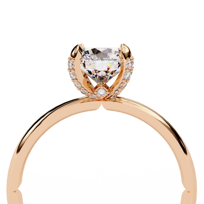 Bellaria Luno Round Solitaire Ring