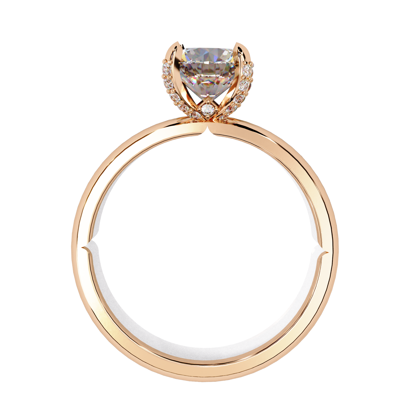Bellaria Luno Round Solitaire Ring