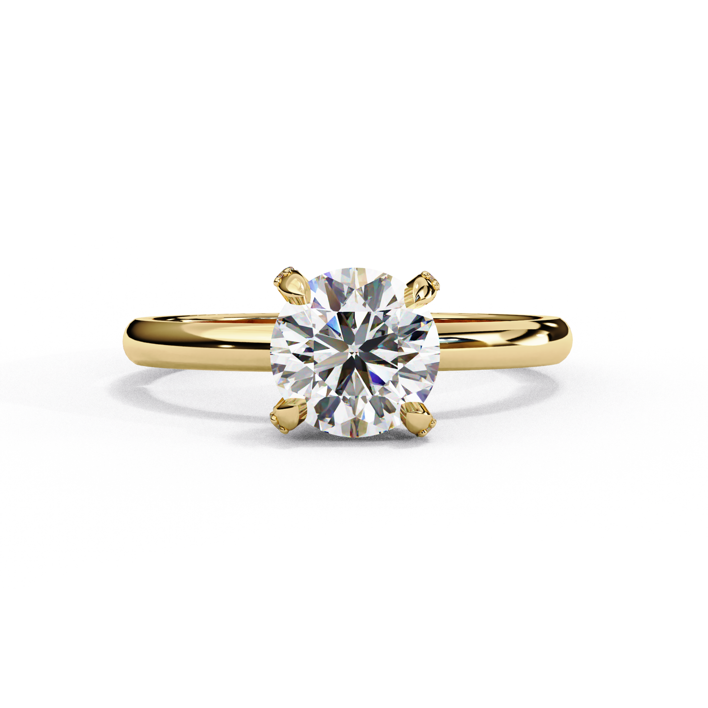 Bellaria Luno Round Solitaire Ring
