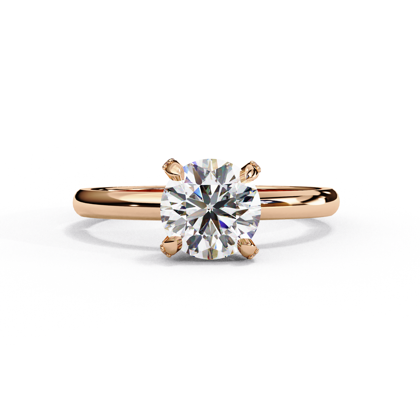 Bellaria Luno Round Solitaire Ring