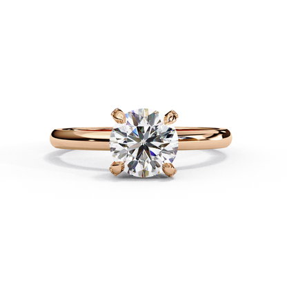Bellaria Luno Round Solitaire Ring