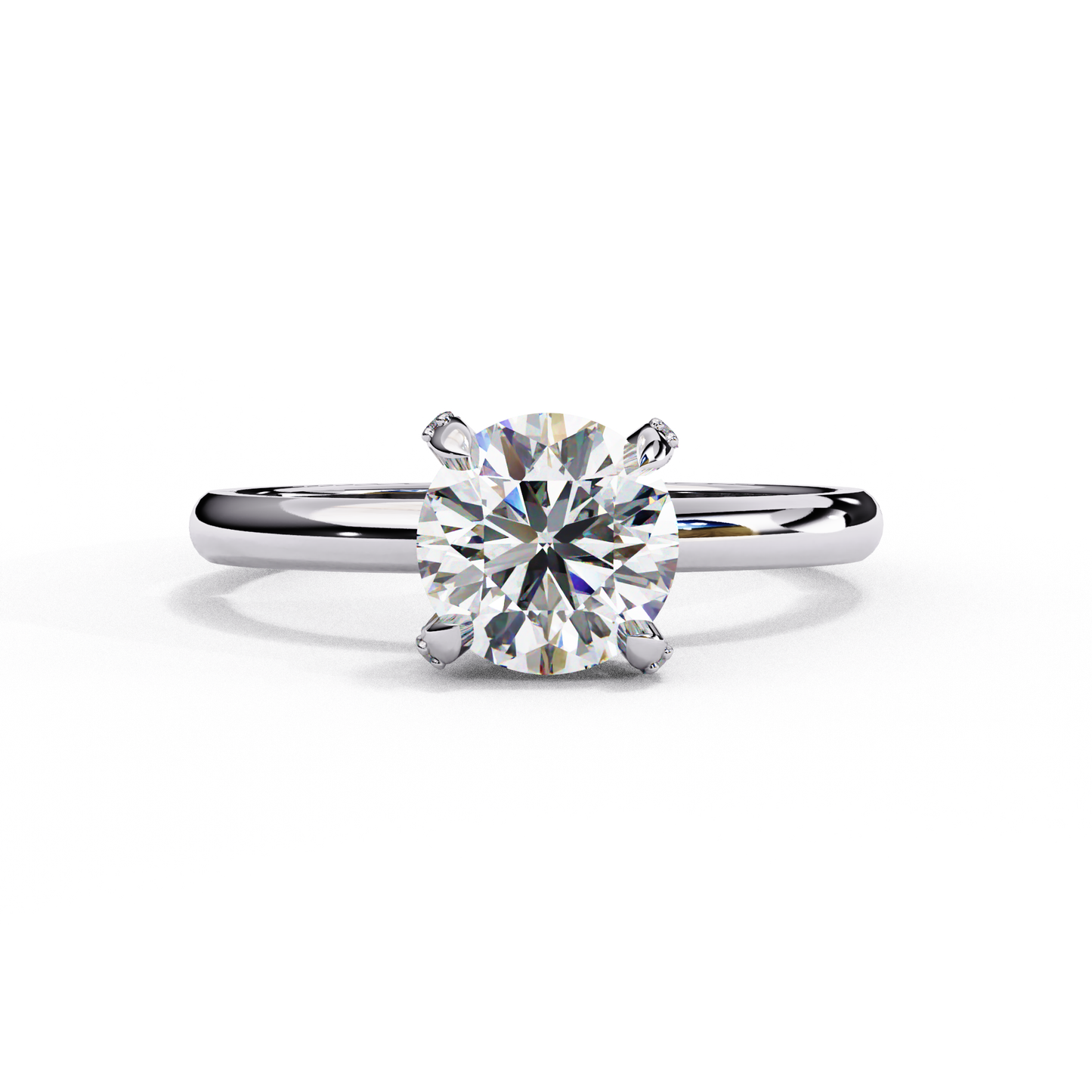 Bellaria Luno Round Solitaire Ring