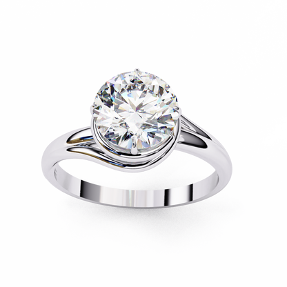 Fiorenza Etoile Round Solitaire Ring