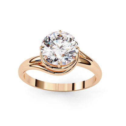 Fiorenza Etoile Round Solitaire Ring
