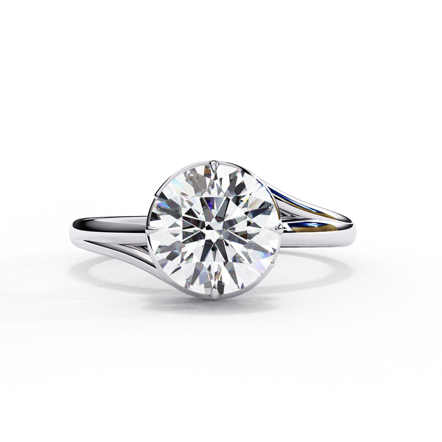 Fiorenza Etoile Round Solitaire Ring