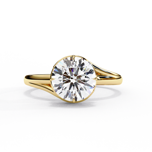 Fiorenza Etoile Round Solitaire Ring