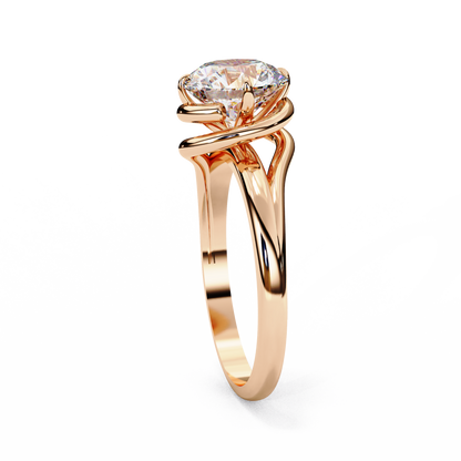 Fiorenza Etoile Round Solitaire Ring
