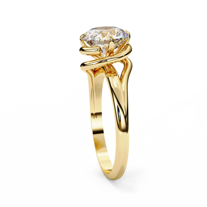 Fiorenza Etoile Round Solitaire Ring