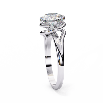 Fiorenza Etoile Round Solitaire Ring