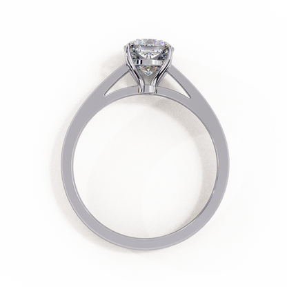 Auriel Serene Cushion Solitaire Ring