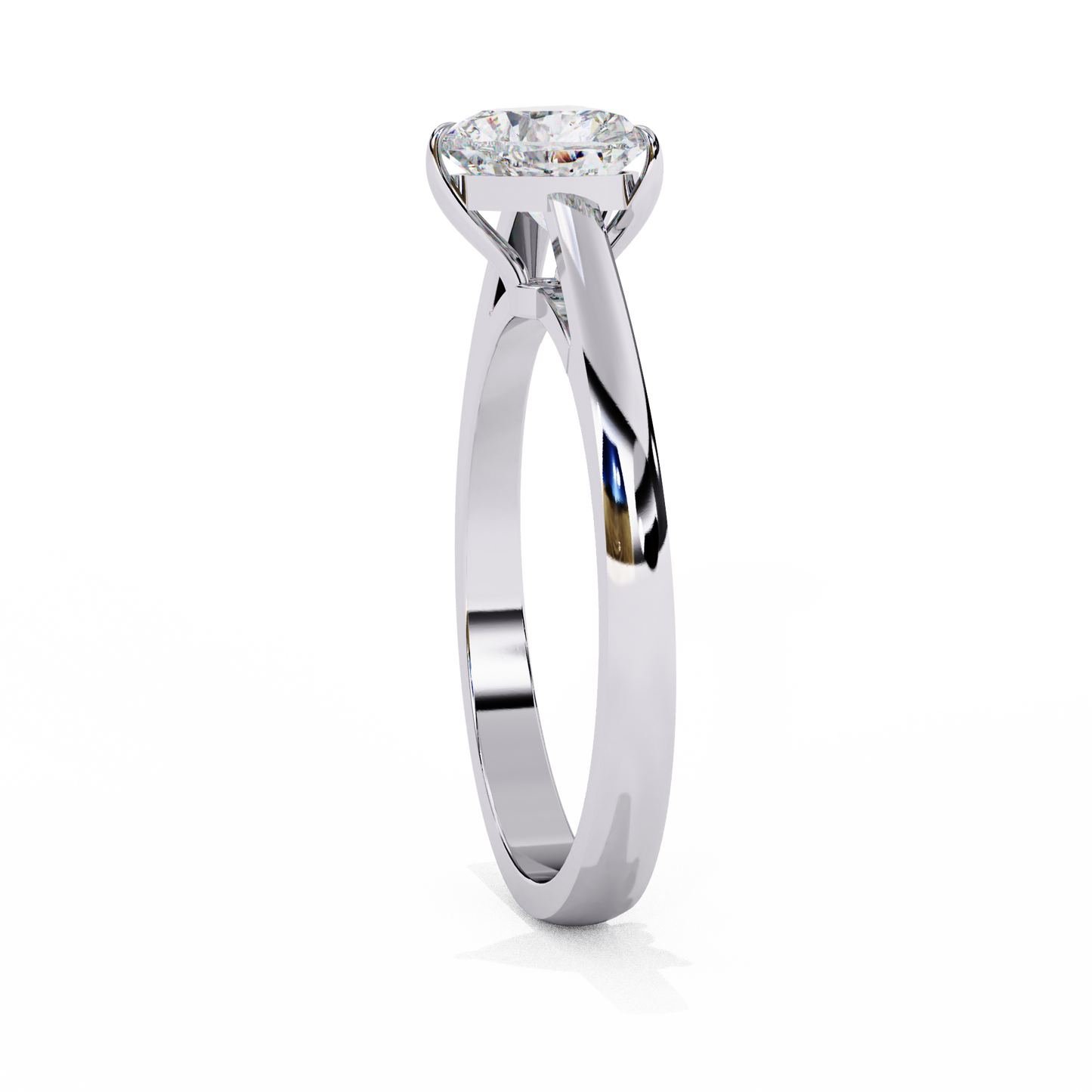 Lumière Vanta Heart Solitaire Ring