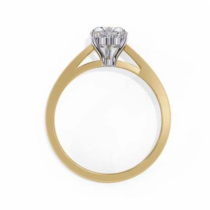 Lumière Vanta Heart Solitaire Ring
