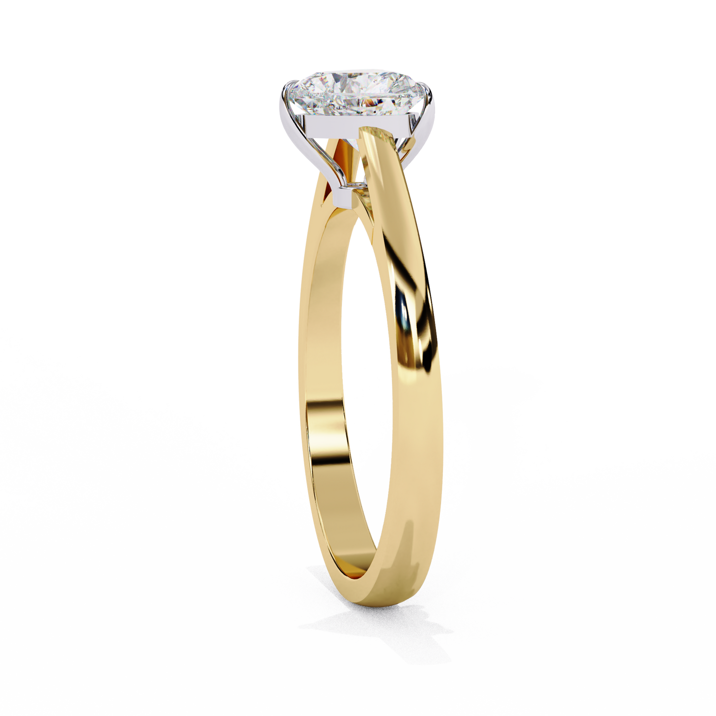Lumière Vanta Heart Solitaire Ring