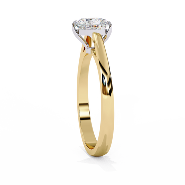 Lumière Vanta Heart Solitaire Ring