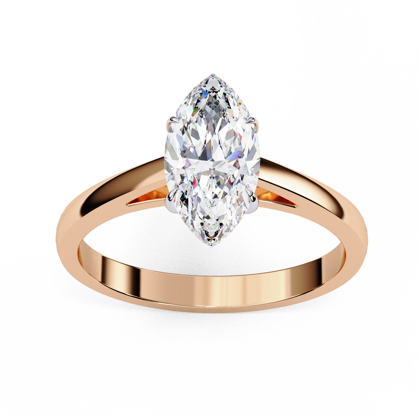 Astria Eterno Marquise Solitaire Ring