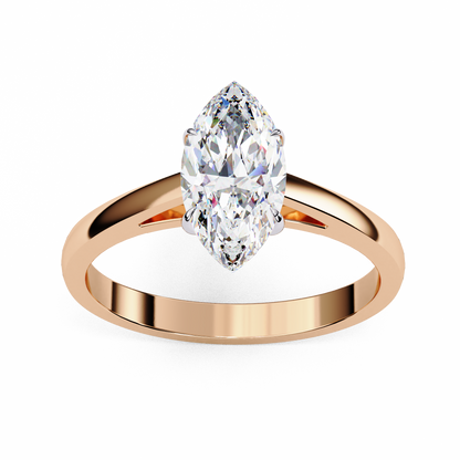 Astria Eterno Marquise Solitaire Ring