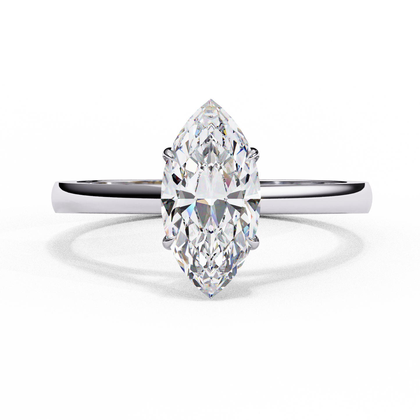 Astria Eterno Marquise Solitaire Ring