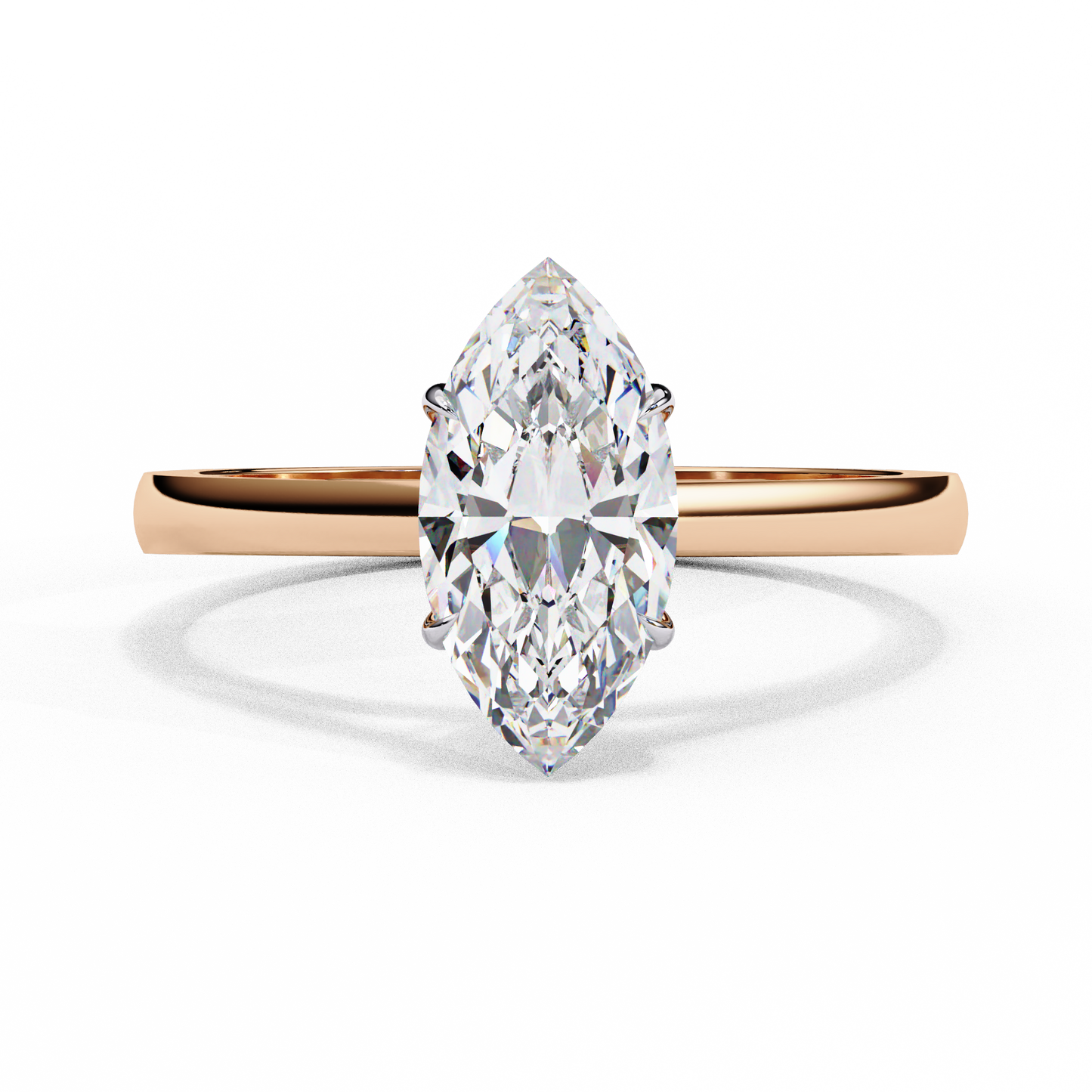 Astria Eterno Marquise Solitaire Ring