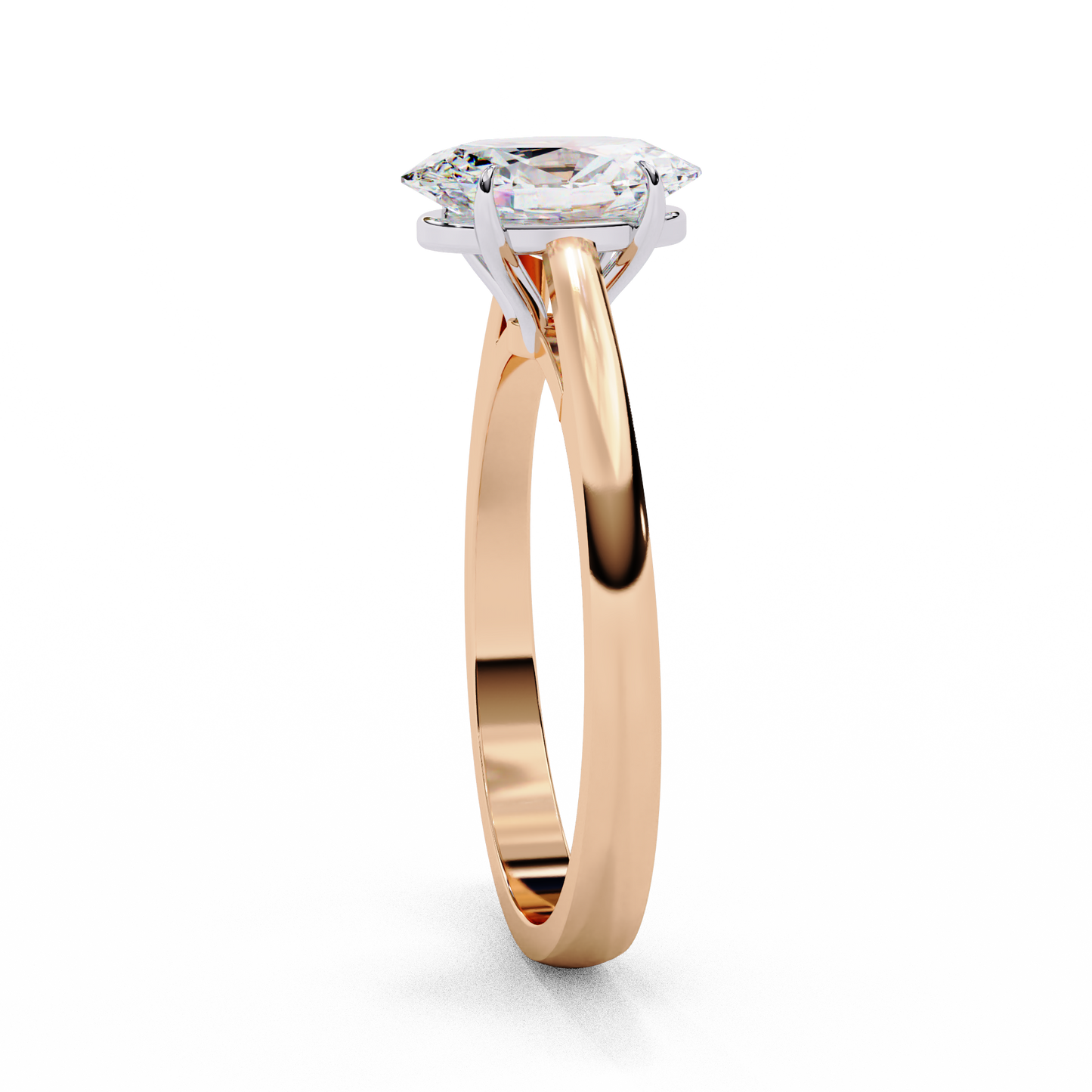 Solenne Astra Oval Solitaire Ring