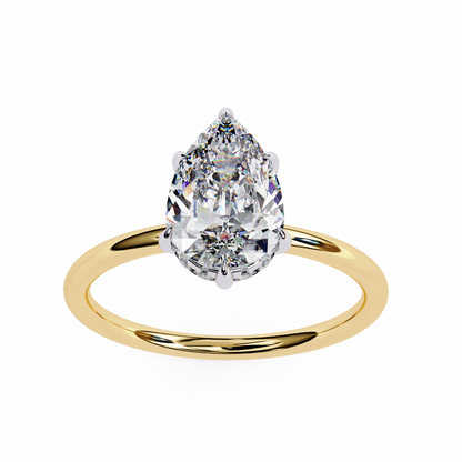 Florinette Prime Pear Cut Solitaire Ring