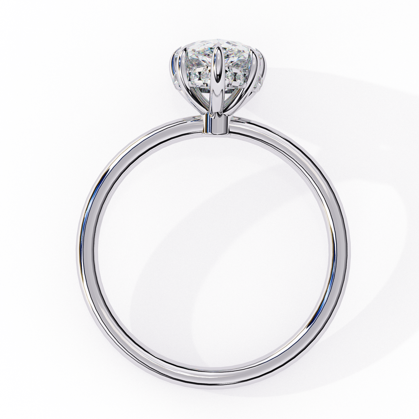 Florinette Prime Pear Cut Solitaire Ring