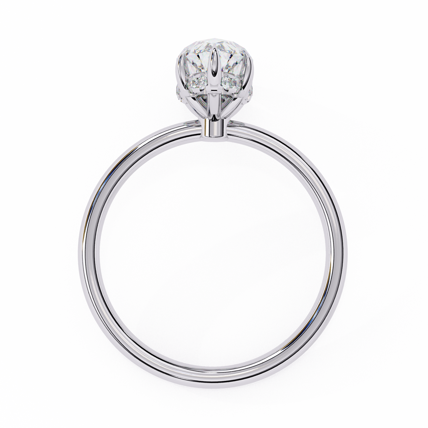Arabella Spark Marquise Solitaire Ring