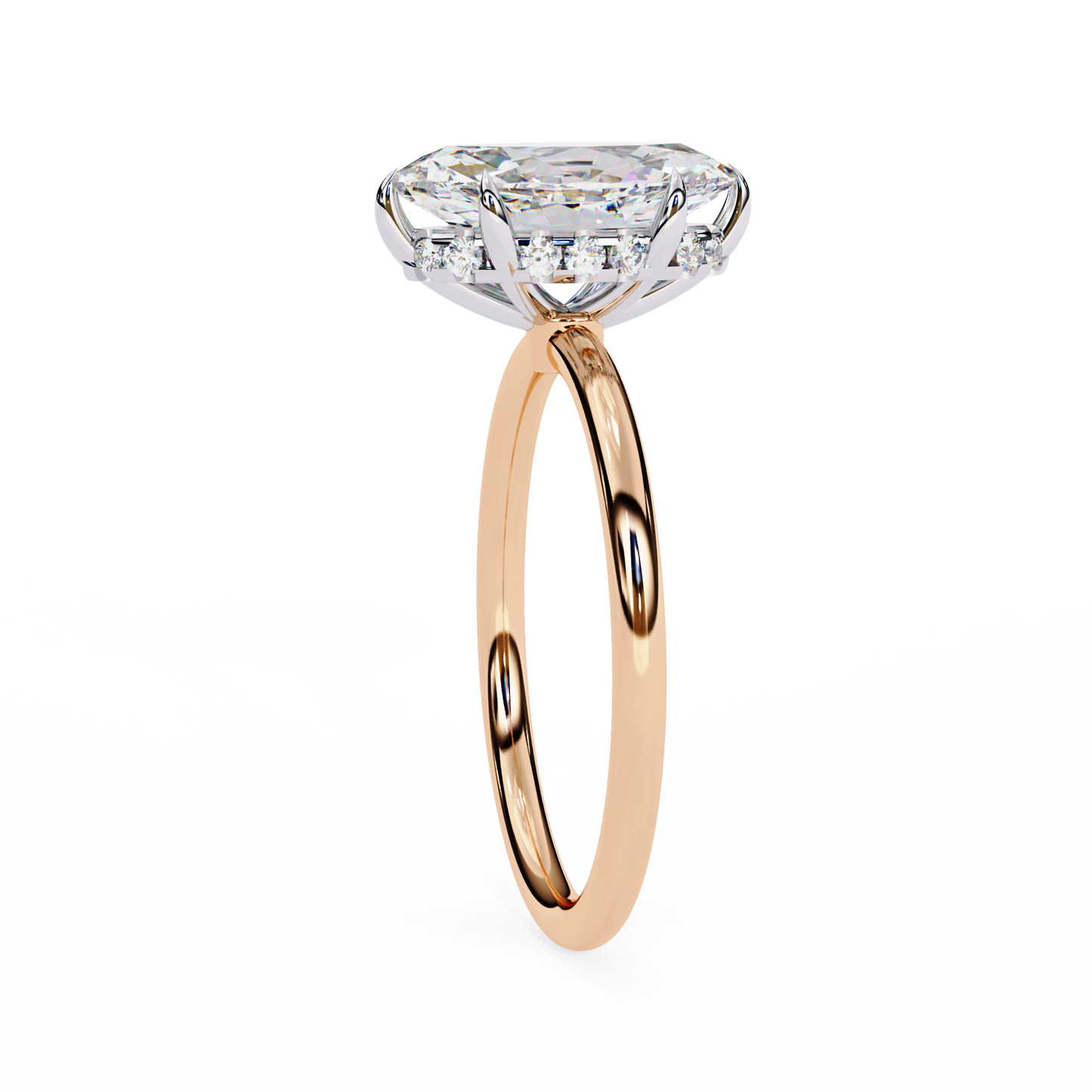 Arabella Spark Marquise Solitaire Ring
