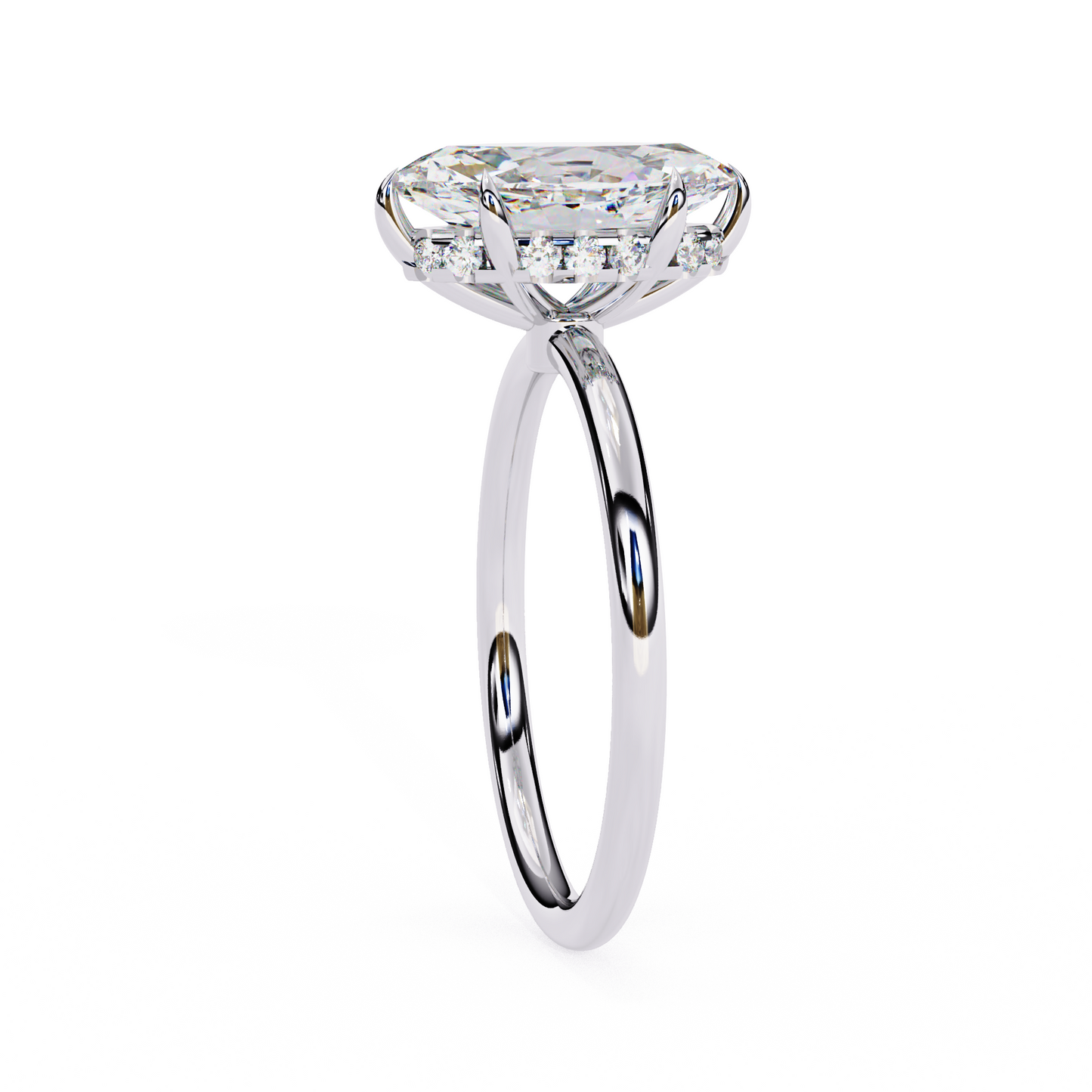 Arabella Spark Marquise Solitaire Ring