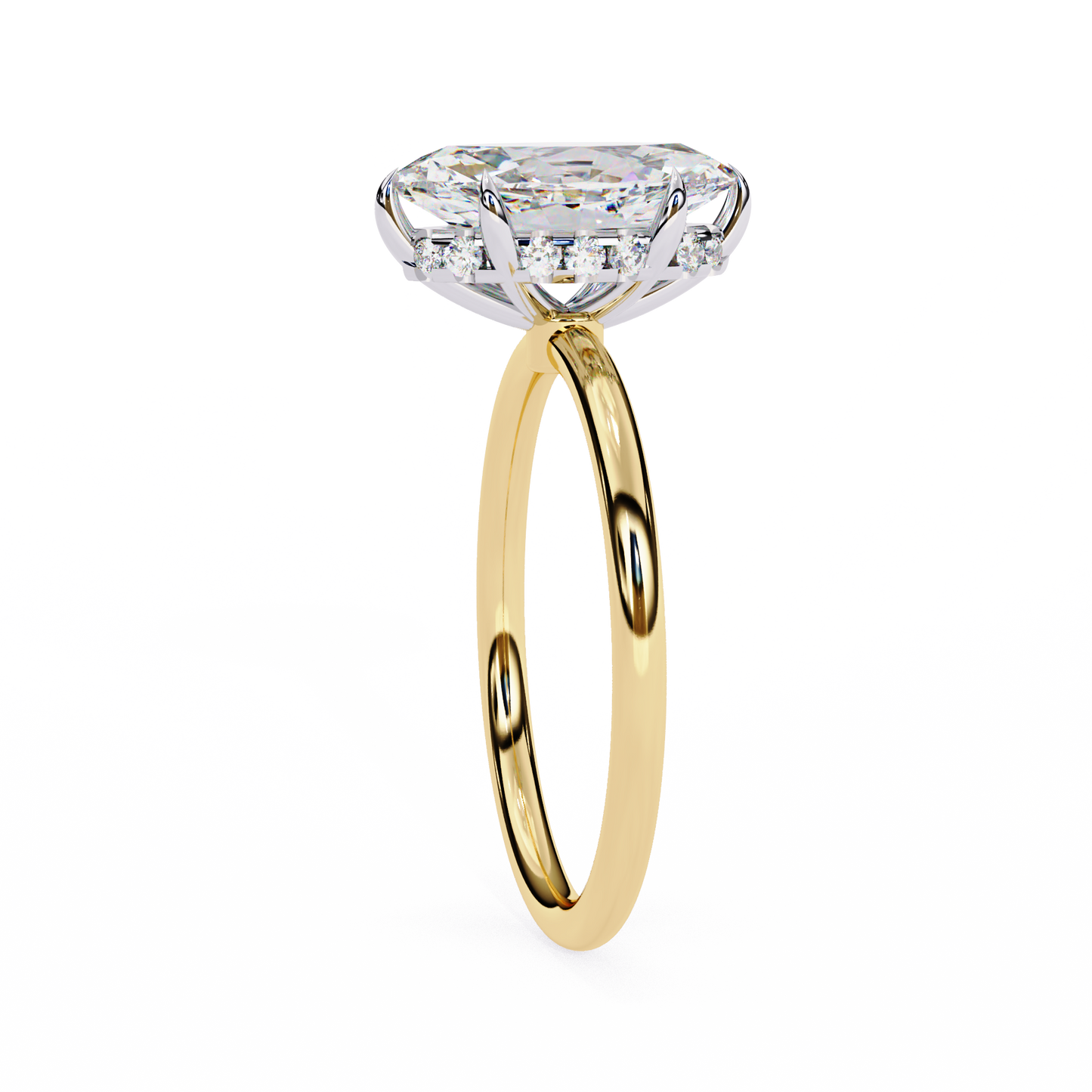 Arabella Spark Marquise Solitaire Ring