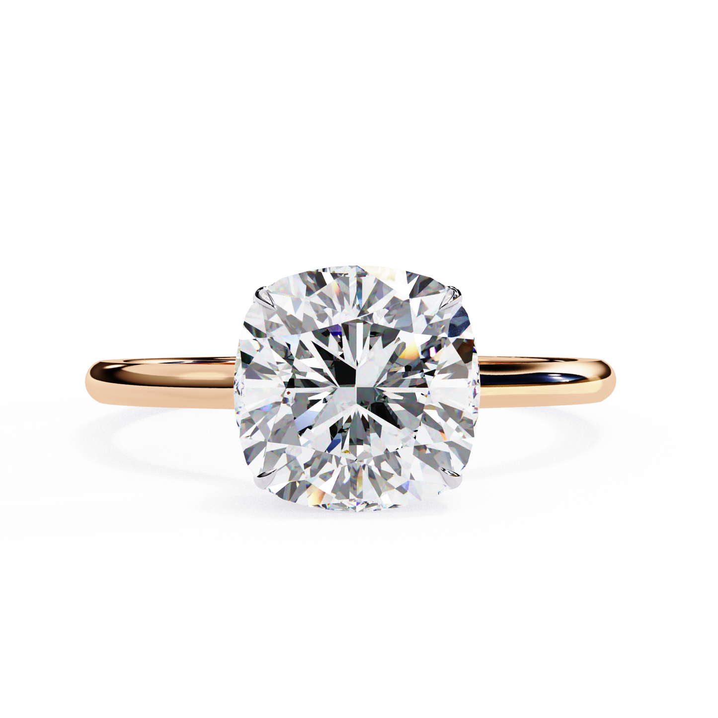 Cosma Pureline Cushion Solitaire Ring