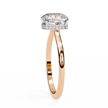 Cosma Pureline Cushion Solitaire Ring