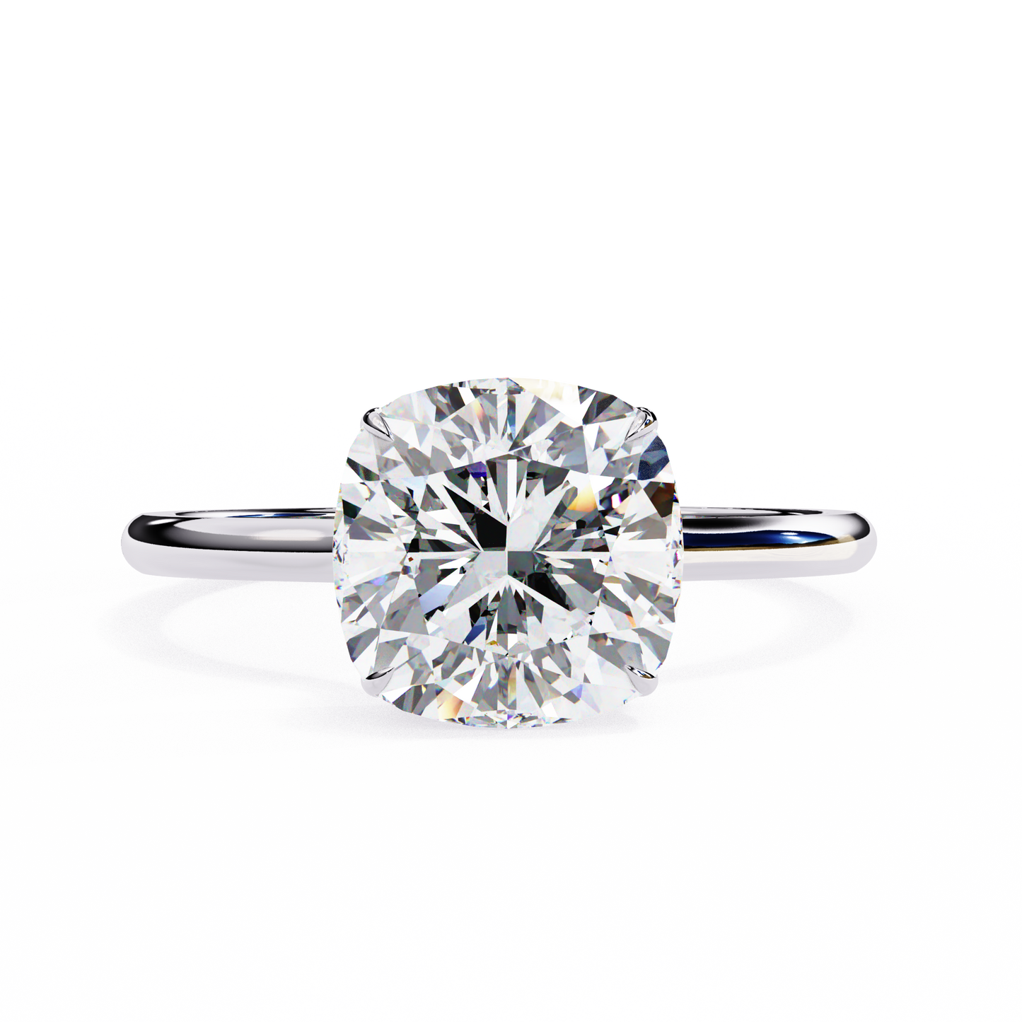 Cosma Pureline Cushion Solitaire Ring
