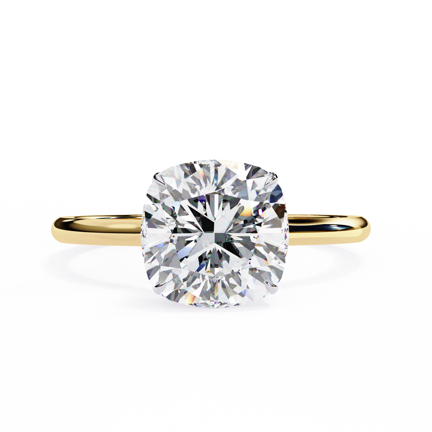 Cosma Pureline Cushion Solitaire Ring
