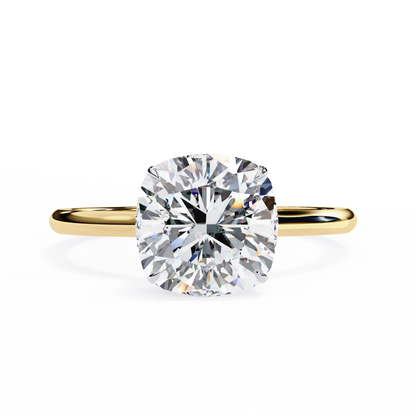 Cosma Pureline Cushion Solitaire Ring