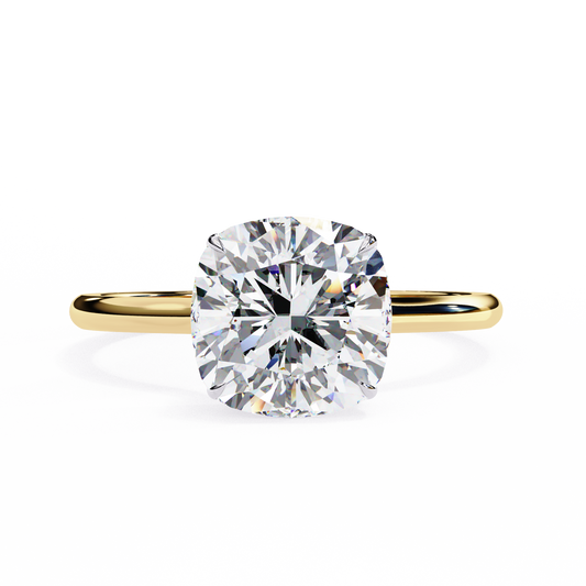 Cosma Pureline Cushion Solitaire Ring