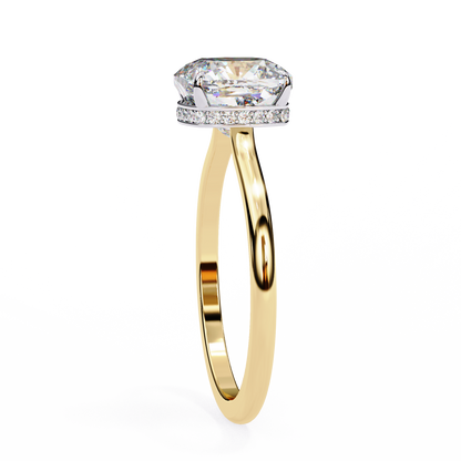 Cosma Pureline Cushion Solitaire Ring