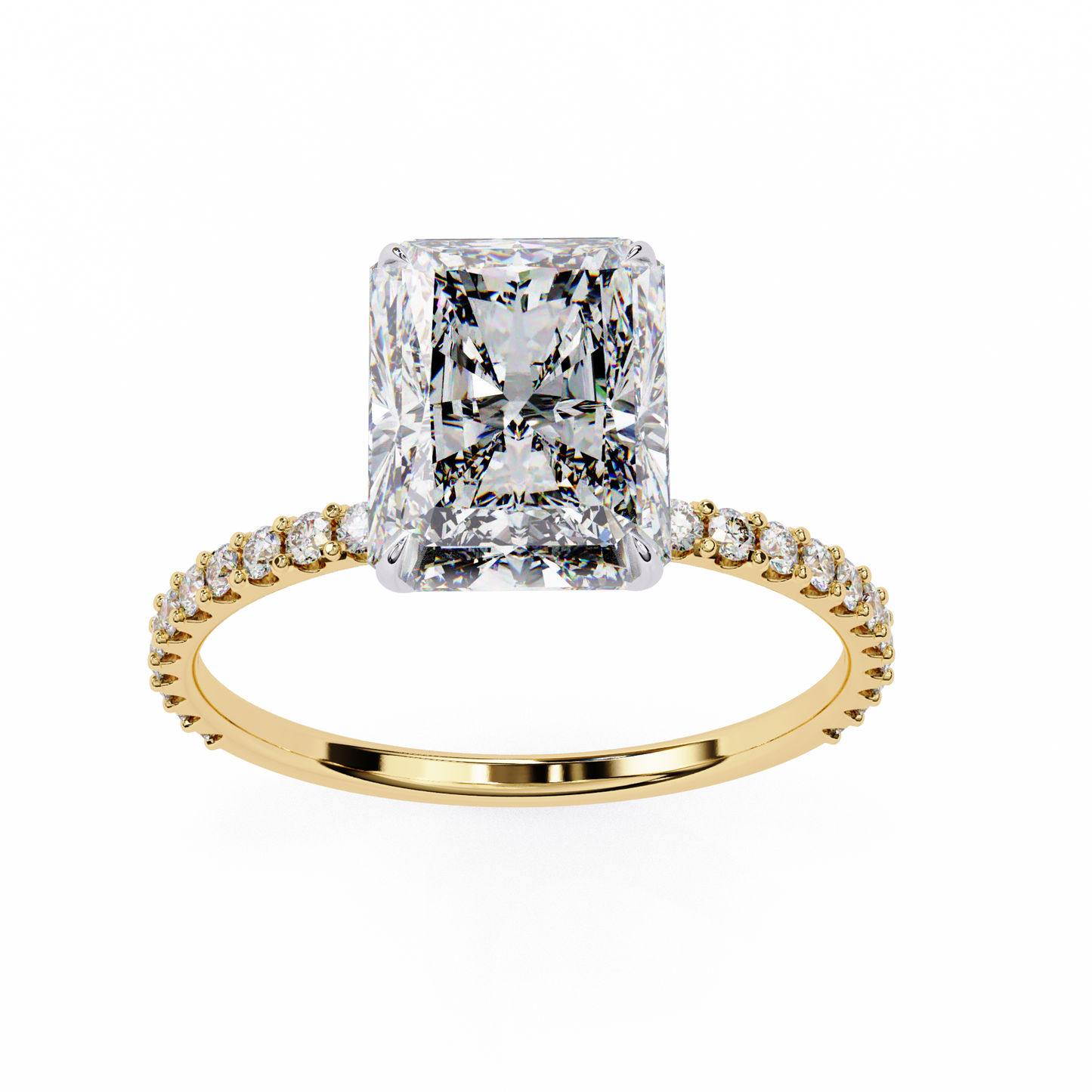 Rosaline de Prestige Radiant Solitaire Ring