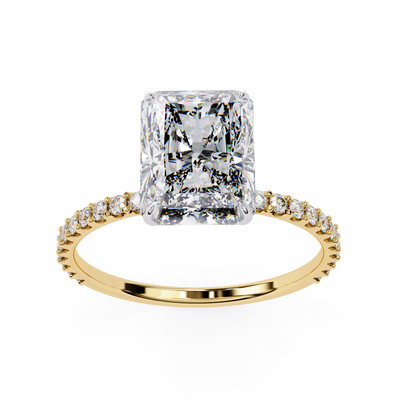 The Icona Radiant Cut Solitaire Ring