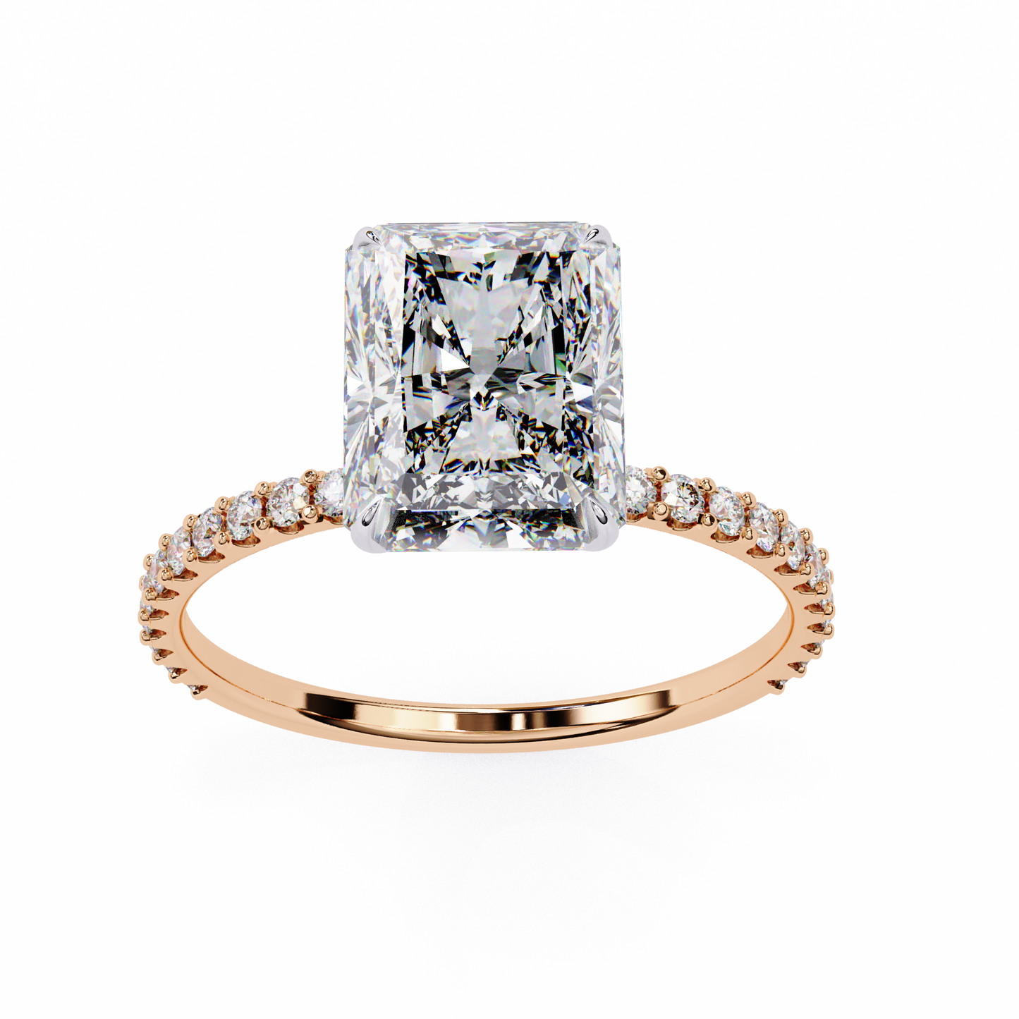 Rosaline de Prestige Radiant Solitaire Ring