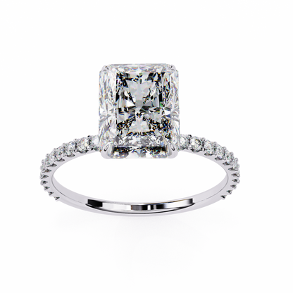 Rosaline de Prestige Radiant Solitaire Ring