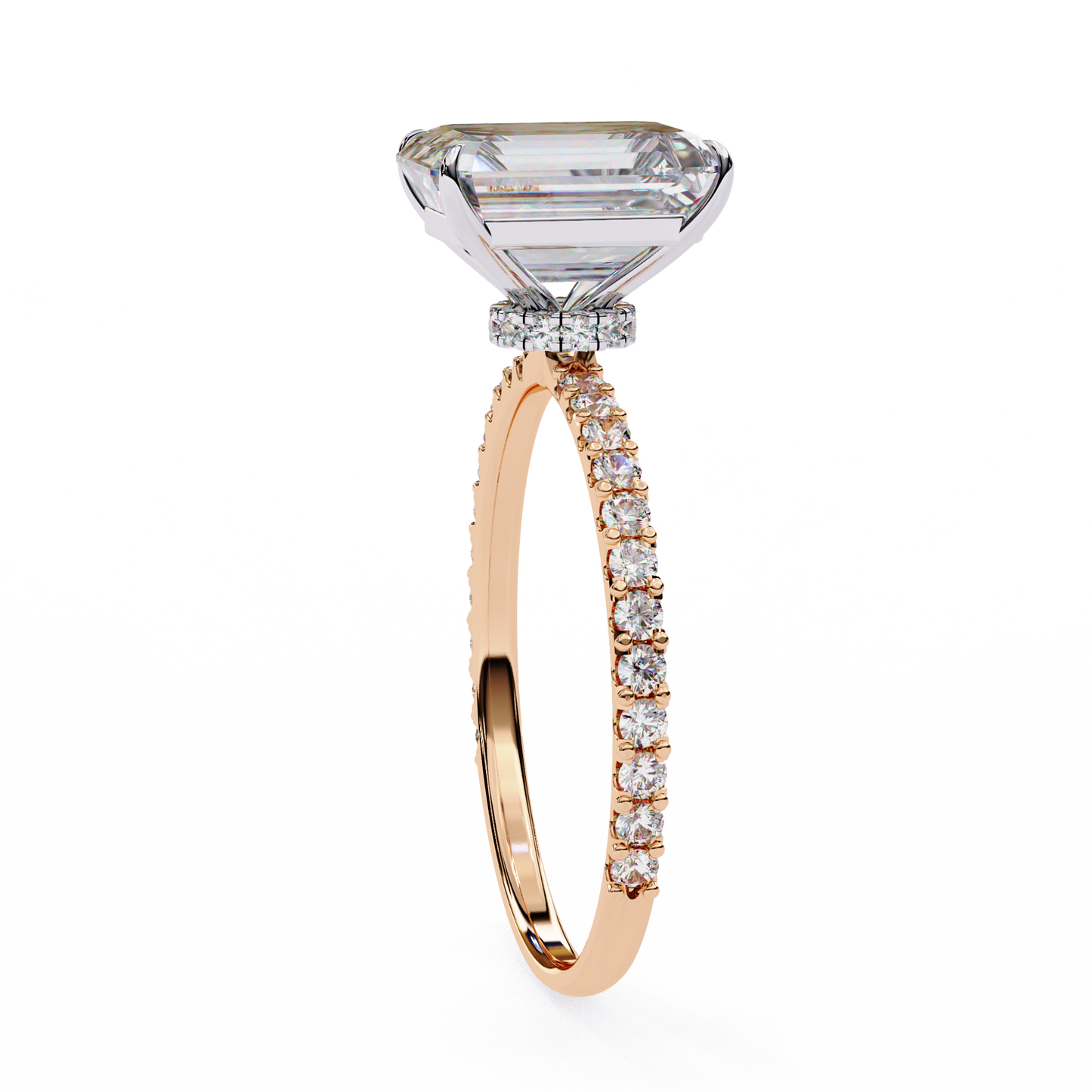 Rosaline de Prestige Radiant Solitaire Ring