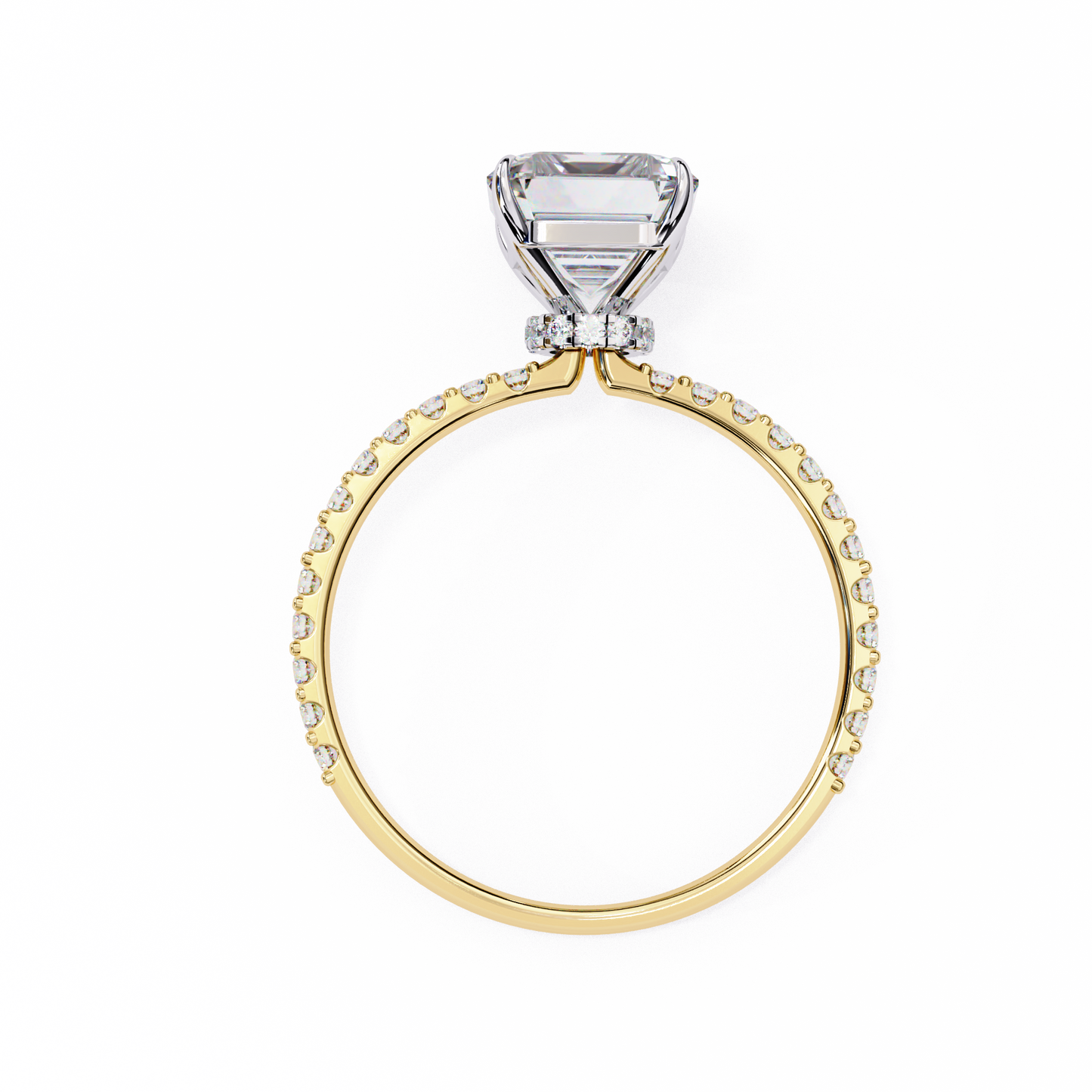 Rosaline de Prestige Radiant Solitaire Ring