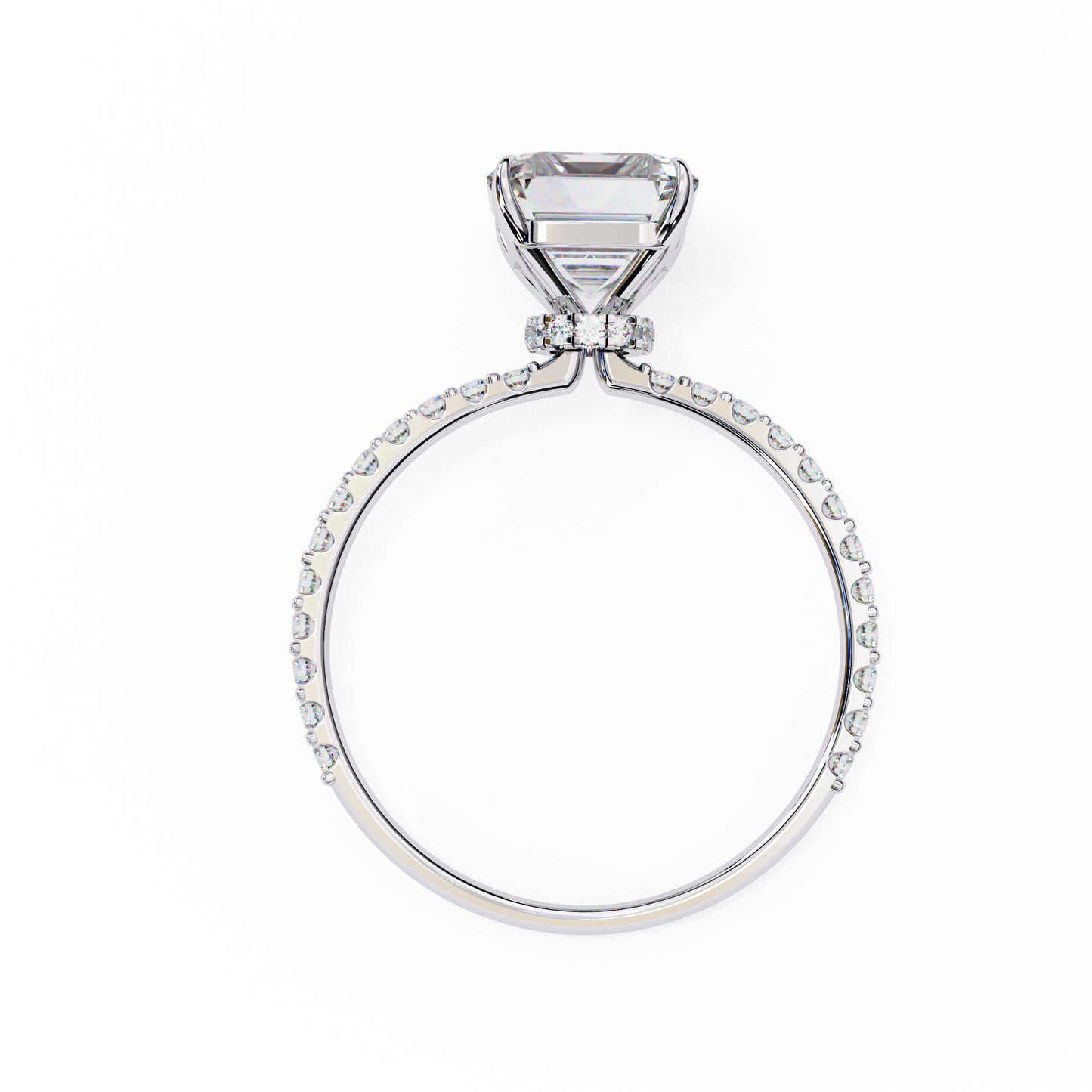 Rosaline de Prestige Radiant Solitaire Ring